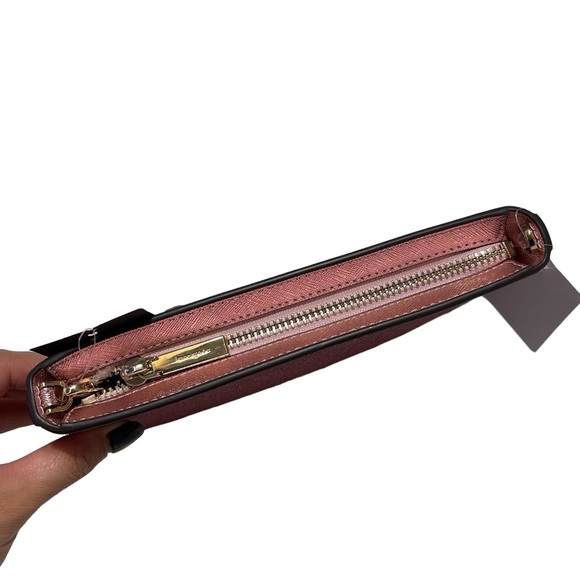 Kate Spade Glimmer Glitter Pochette Pink Handbag Purse - Picture 8 of 8